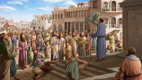 Jehova Gods waarschuwing bereikt de Ninevieten